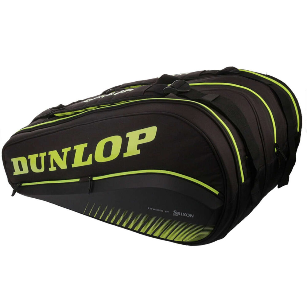 Dunlop-Performance-12-Racket-Bag-Black-Yellow_1