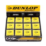 Dunlop Pro Double Yellow Dot 12 vnt.