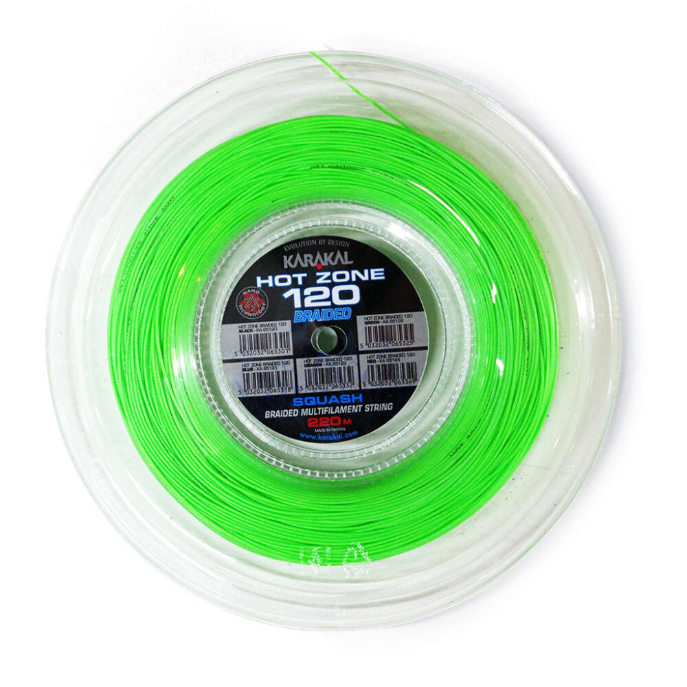 Karakal Hot Zone Braided 120 Green 220m