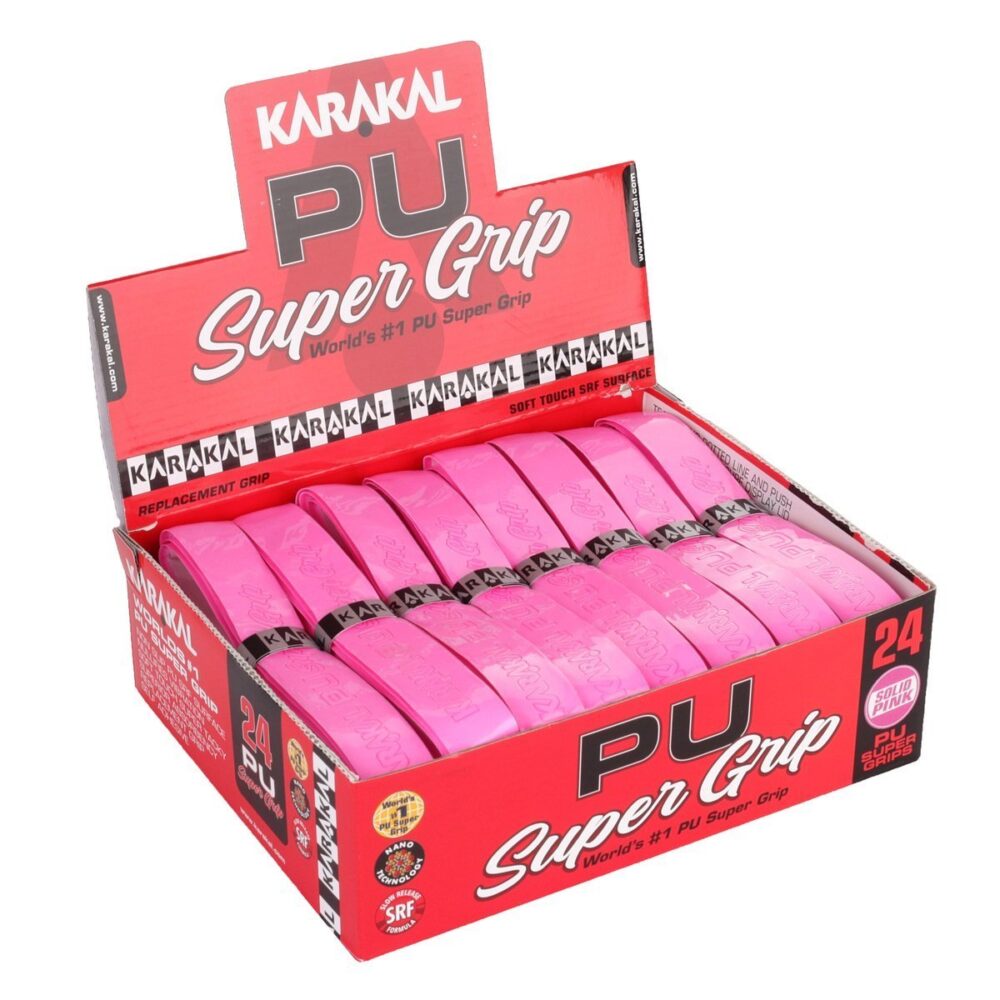 Karakal PU Super Grip Pink Box (24 vnt.)