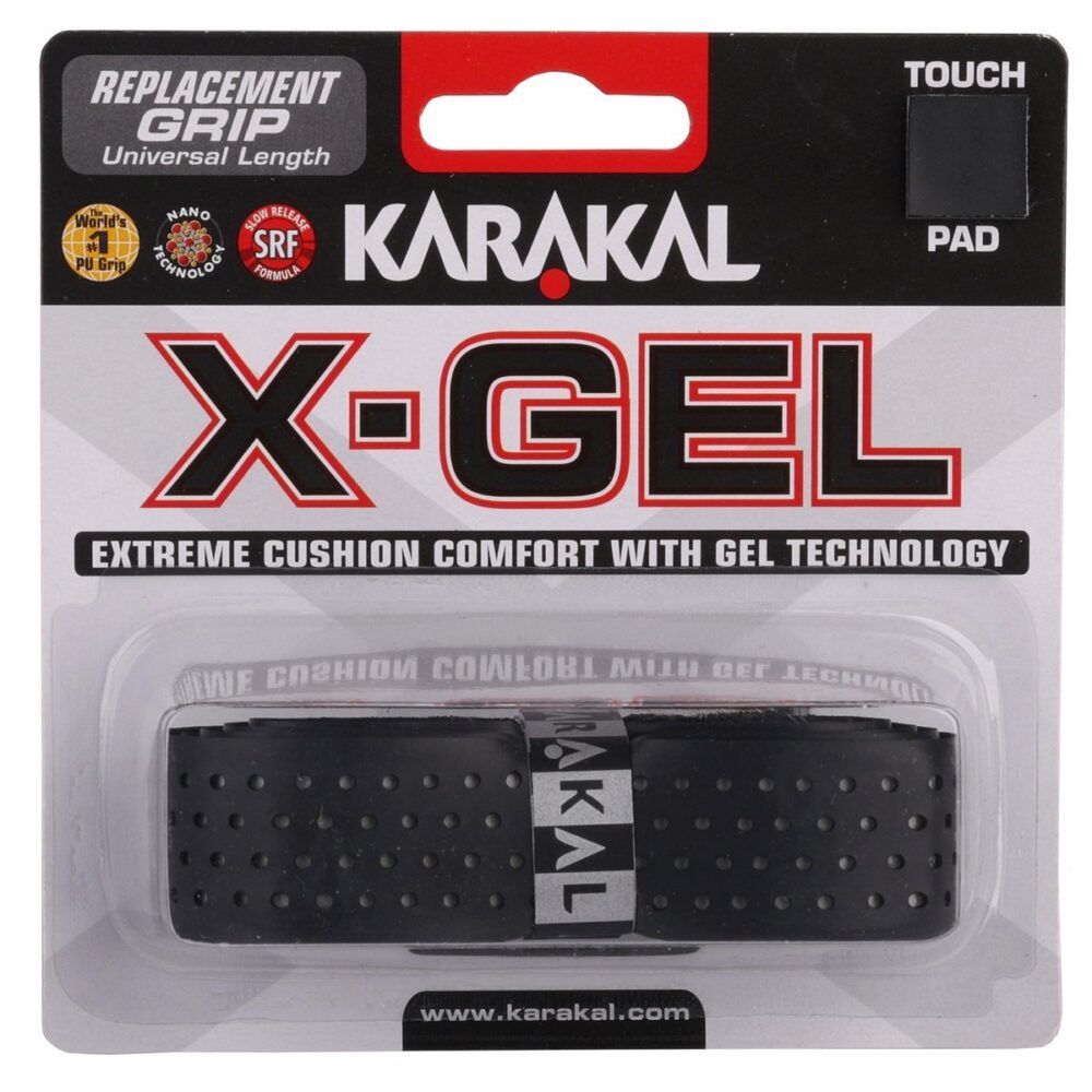 Karakal X-GEL Grip Black (1 vnt.)