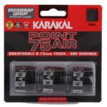 Karakal Point 75 Air Overgrip  Black 3 vnt.