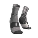 Compressport "Shock Absorb" Kojinės Pilkos